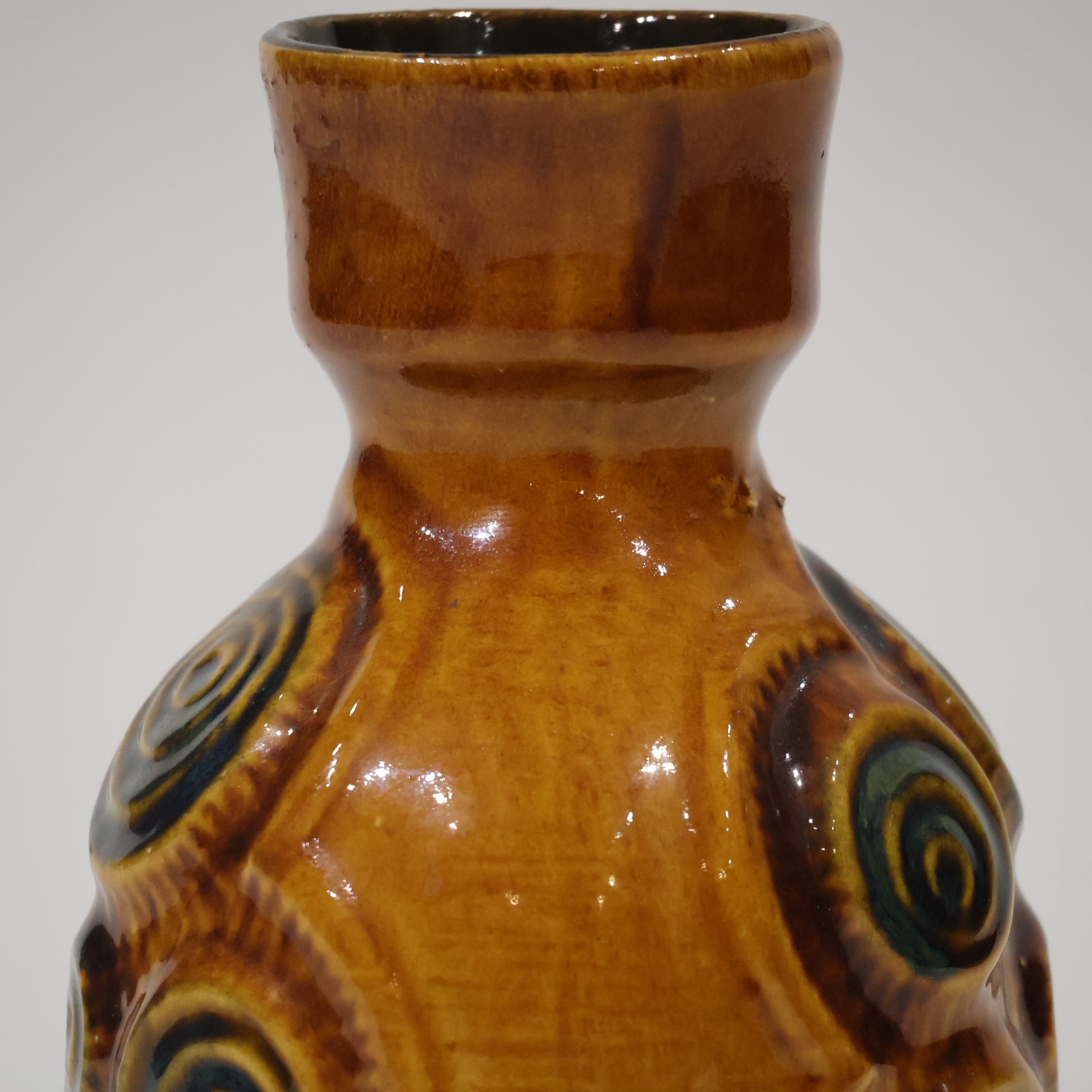Bay Keramik-- 17.4㎝ | Fat Lava & German Art Pottery