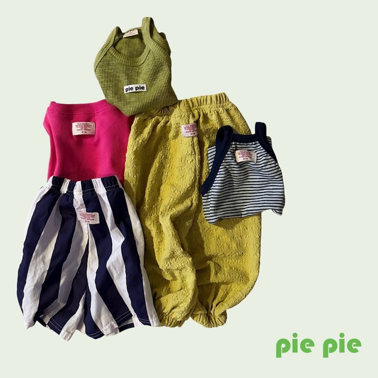 [pie] Honeybee Stripe Sleeveless / [파이] 꿀벌단가라나시
