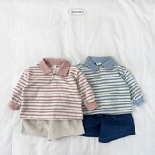 【取寄/韓国直送】BAYVERY デニムバミューダパンツ｜秋服｜韓国子供服｜26/AT