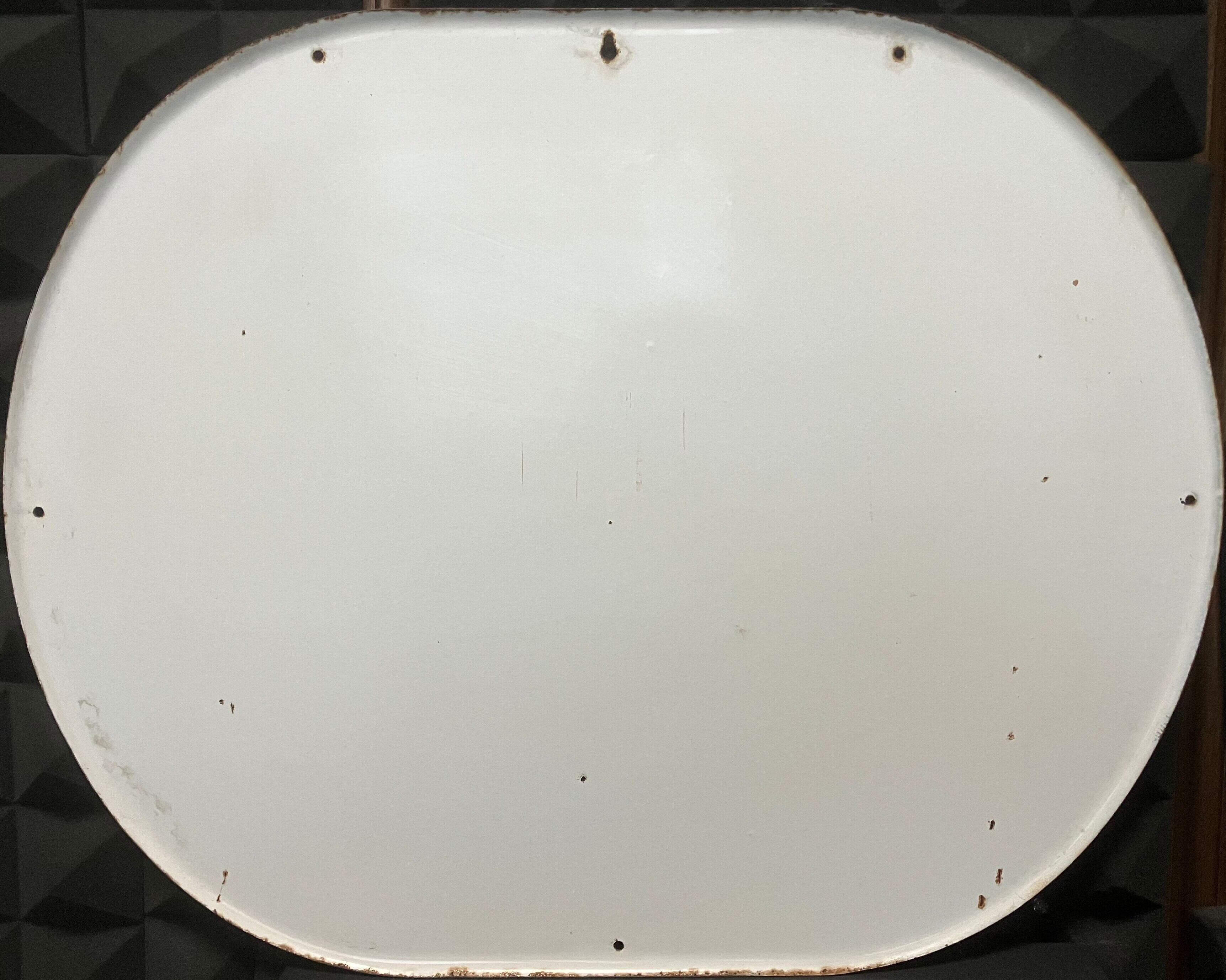 ホーロー看板 蚊取り線香アース渦巻 アース製薬（楕円型）【Japanese