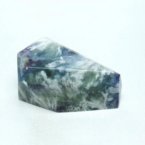 エンジェルフェザー フローライト 原石 一点物 おまかせ便 171-3748