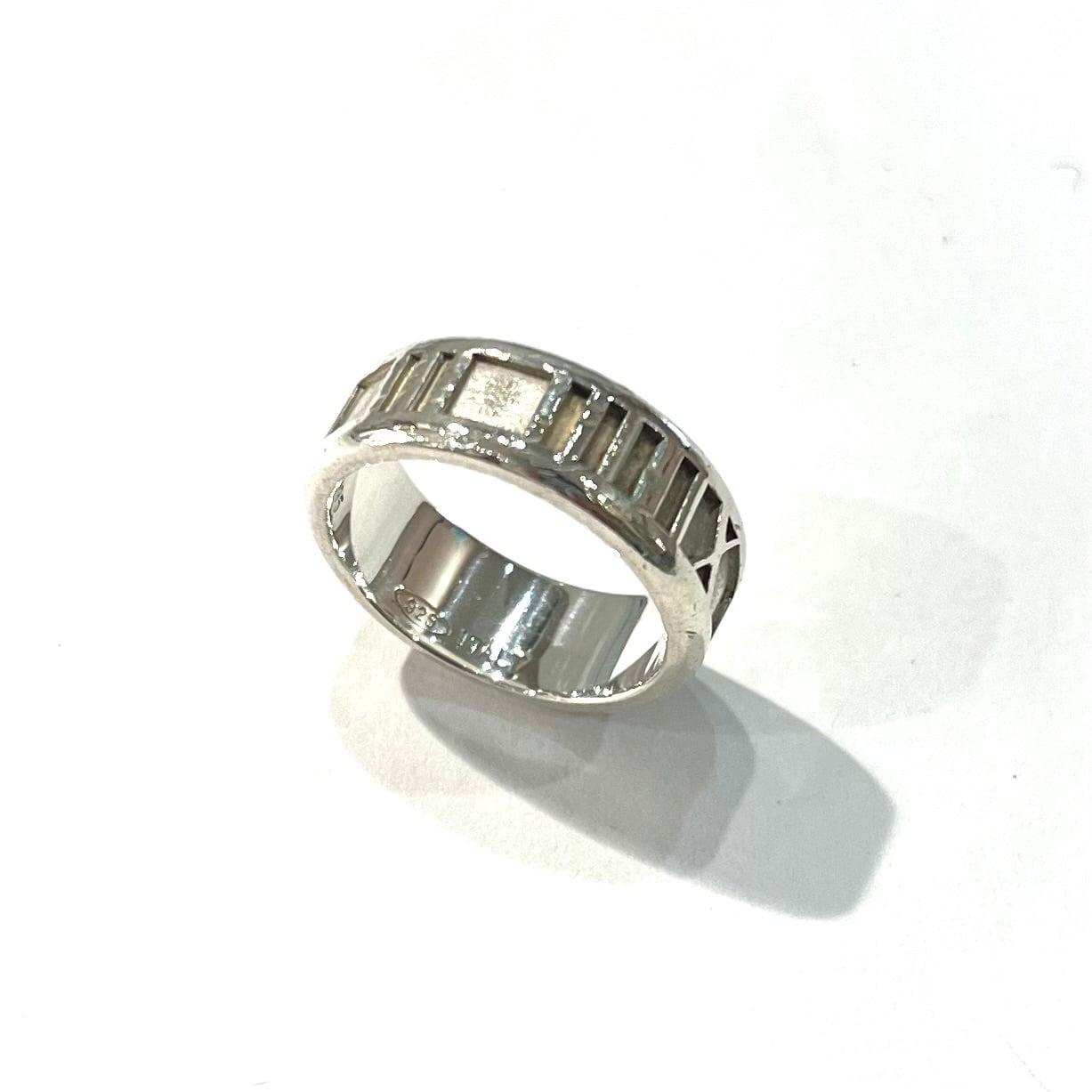 TIFFANY&CO】【9号】2327 時を纏う シルバー925 9号アトラスリング