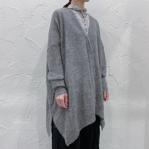 pas de calais ベビーアルパカ ドレープ カーディガン