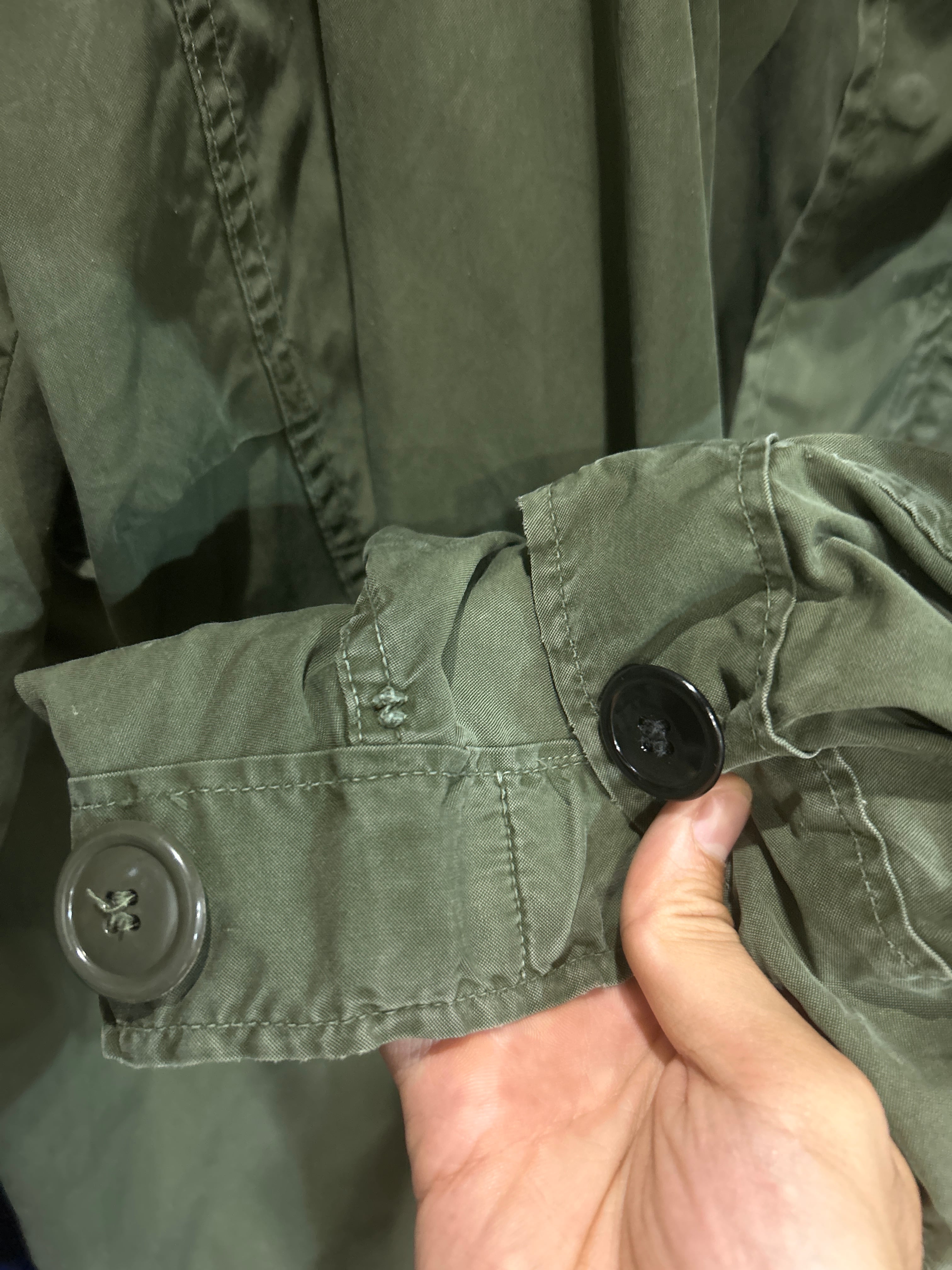 M-65フィッシュテールパーカー アメリカ軍 実物 M 72年 M-65 