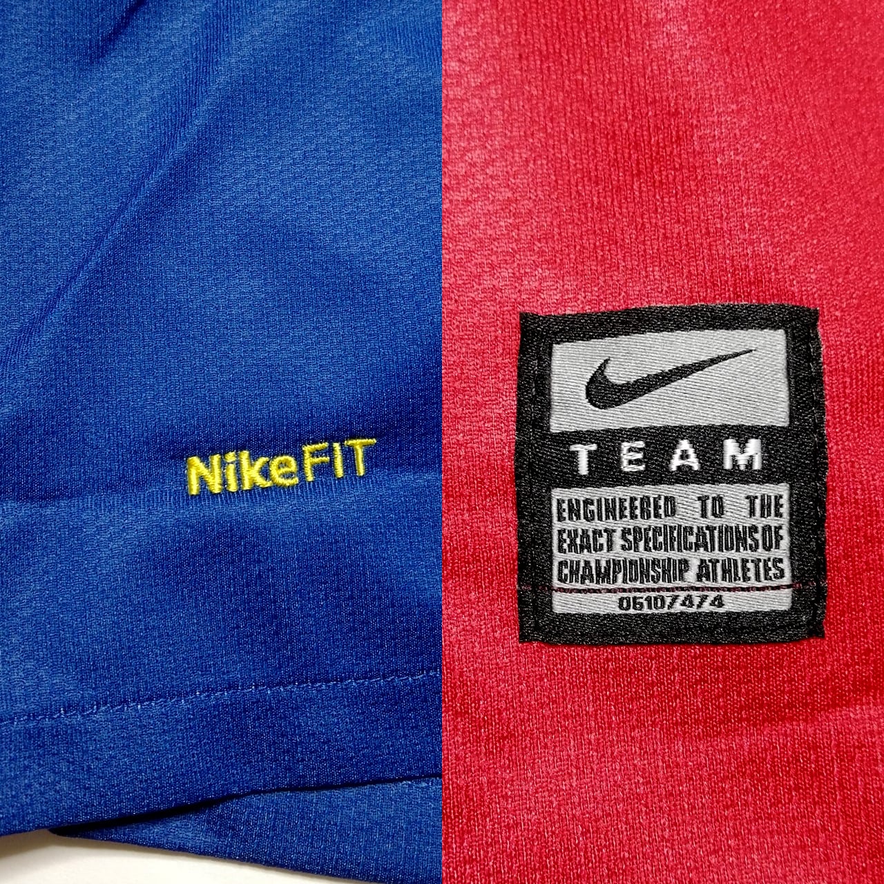 訳あり]バルセロナ 2008-09 Nike ホーム長袖 CL決勝仕様 ユニフォーム
