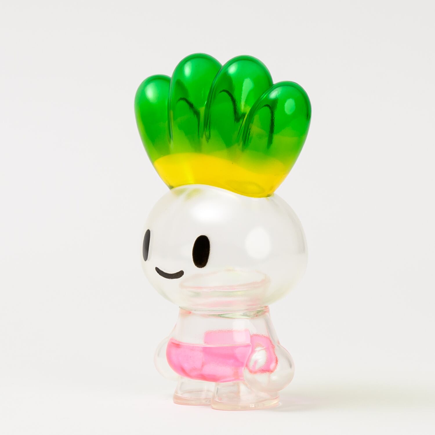 会場完売・再入荷未定】タキタサキ ソフビ/はくさい君・クリア鉢