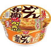 どん兵衛 鬼かき揚げうどん [甘みと旨み際立つ大切り玉ねぎ] 日清食品 カップ麺 96g ×12個