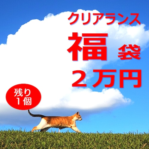 ★【最後の１個】夏のクリアランス福袋 ２万円 　中身は当店オリジナルの着物地バッグや小物です。