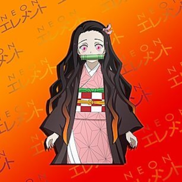 NEON ELEMENTS　Nezuko Die-Cut Ver.2