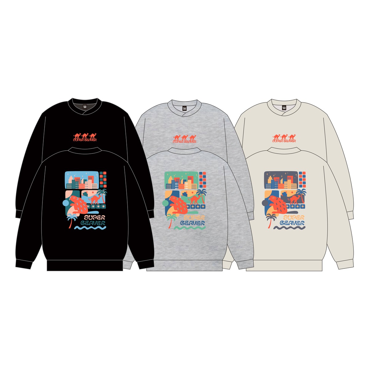 SB オリジナルスウェット | SUPER BEAVER OFFICIAL WEBSTORE