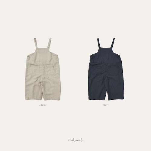 melmel［取寄］linen overalls 26summer