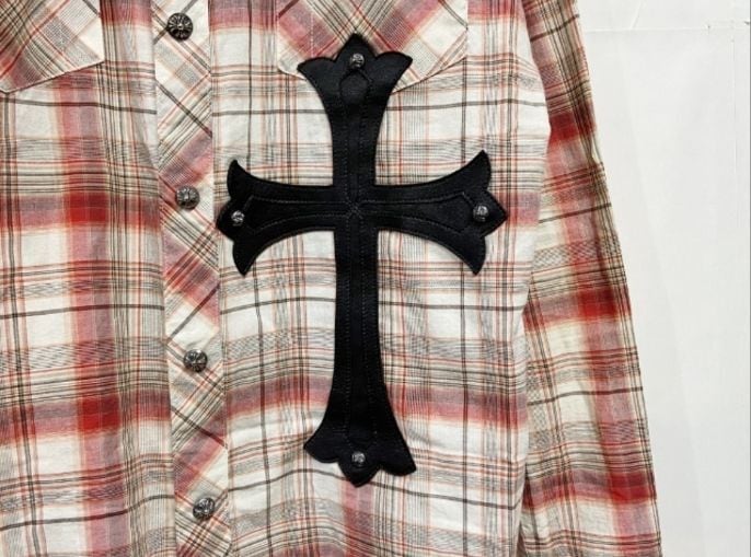 CHROME HEARTS クロムハーツ ダガージップ クロスパッチ クロスボール