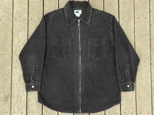 90s SOHO COMPAGNIE CORDUROY ZIP SHIRTS
