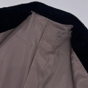 vintage MENS BIGI メンズビギ コーデュロイ 段返3B テーラードジャケット S/ネイビー 濃紺