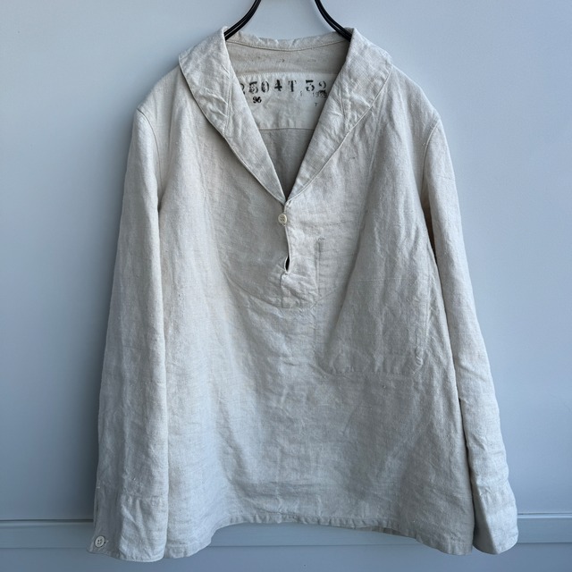 French Navy セーラーシャツ ショールカラー 30s