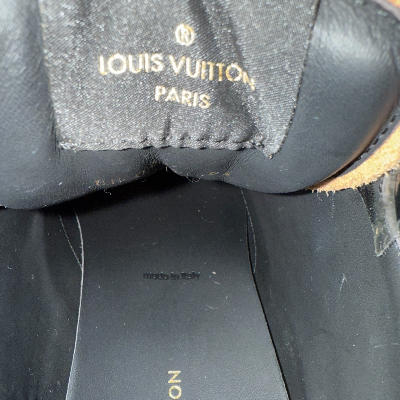 【LOUIS VUITTON】ルイヴィトン Oberkampf Line Ankle Boot オーベルカンプフ・ライン アンクルブーツ