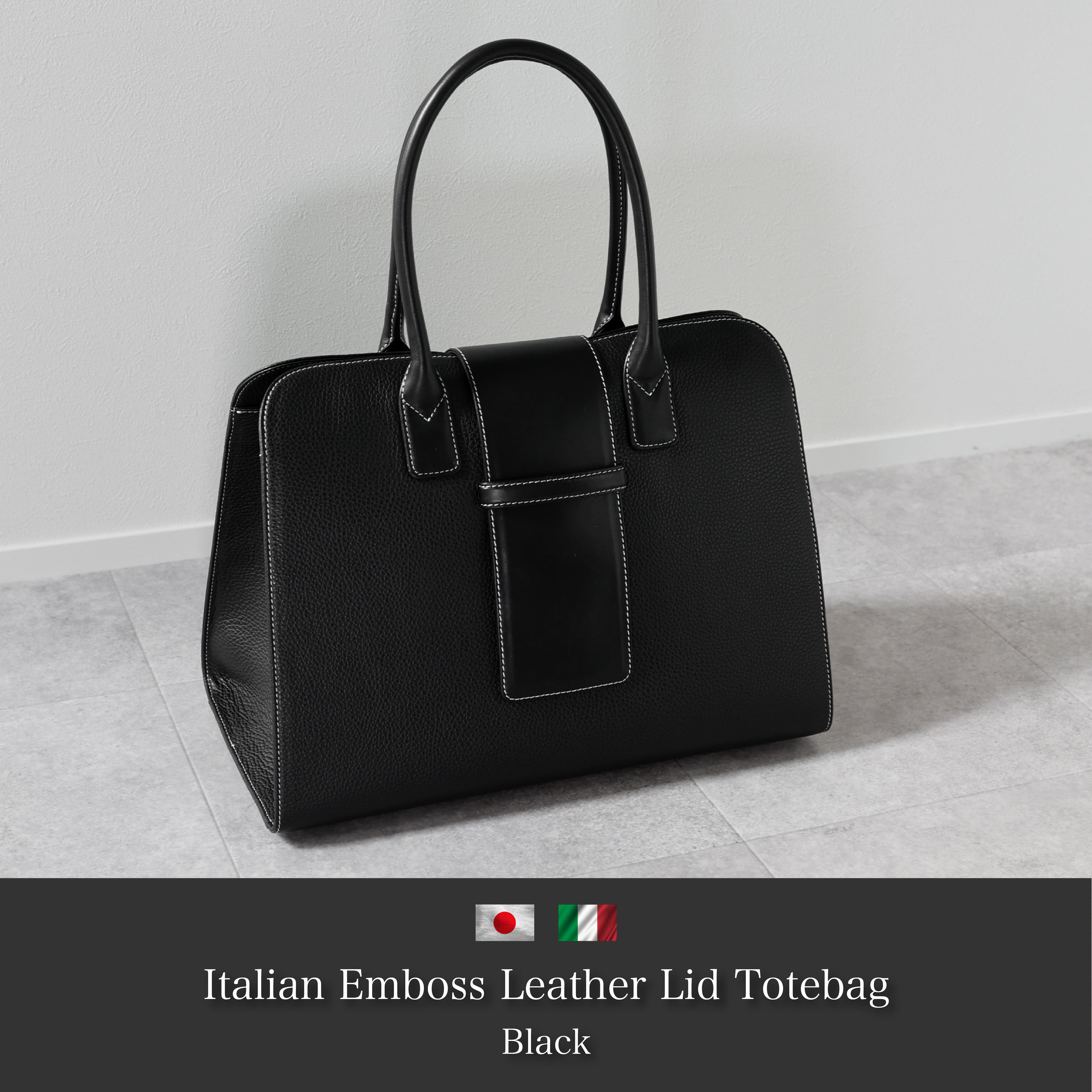 Eurokenvy トートバッグ Italian Velour Leather Mini Totebag【イタリア製】【送料無料