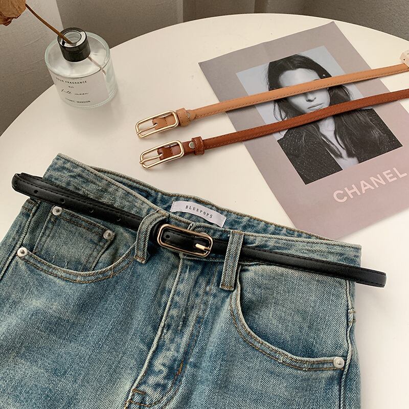 ベルト スタンダードカジュアルジーンズ レディース レトロ ハーネス ブラック・アイド・ピーズ10857784149