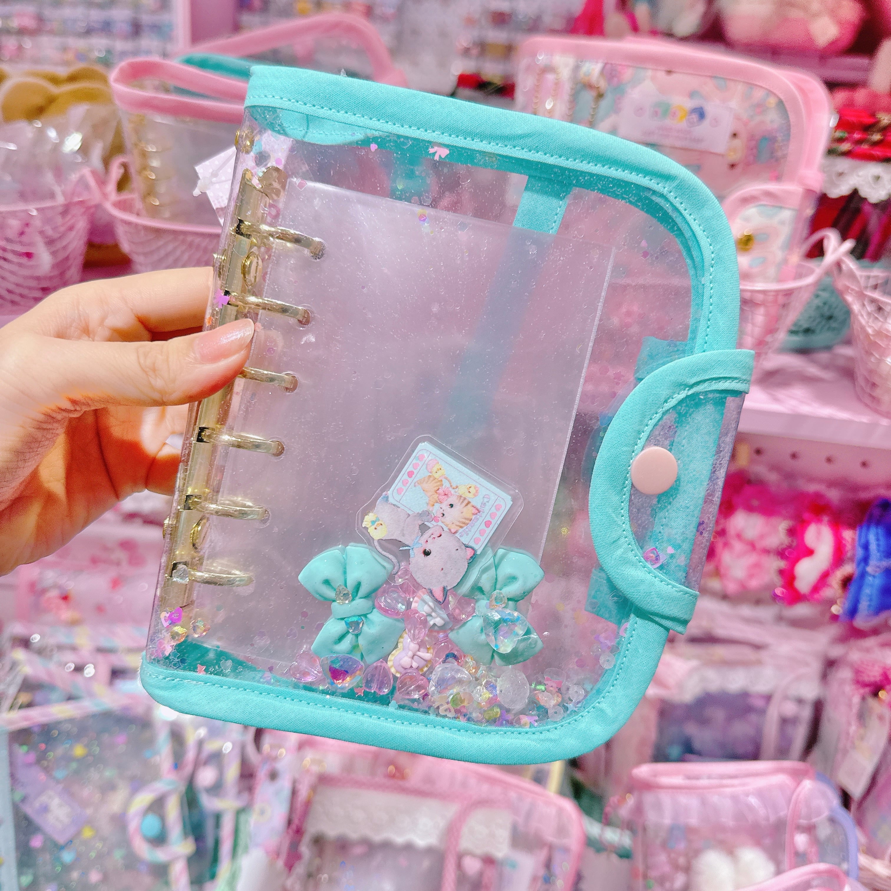 【M6】53-1シール帳(A7)6穴リング