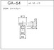 GA-64（EPDM ライトグレー）1個