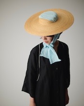 【suie】Linen tasuki robe coat/リネンたすき羽織りワンピース