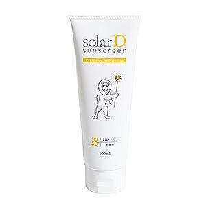 【秋市】【美】ソーラーD サンスクリーン(lion) 100ml solarD
