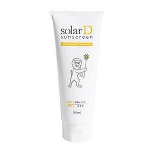 【秋市】【美】ソーラーD サンスクリーン(lion) 100ml solarD