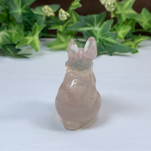 13.可愛いうさぎさん☆カラフルフローライトうさぎさん