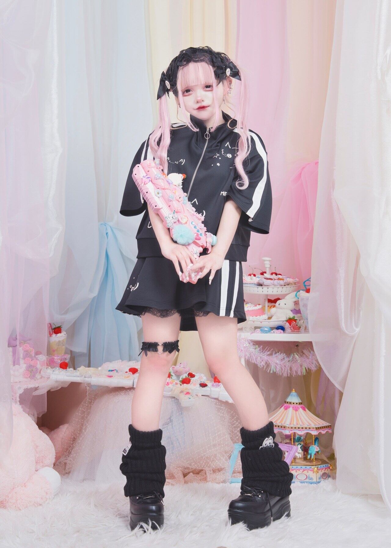 最強もこもこ♡レッグウォーマー(ブラック) | Hauls