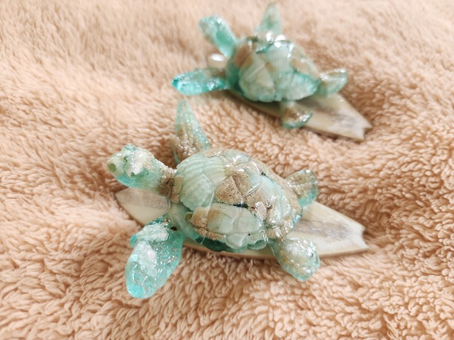 485.オーシャンレジンアート サーフィンホヌ