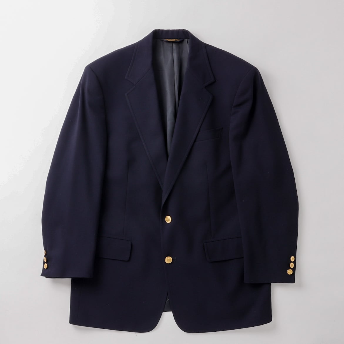 ブルックスブラザーズ 紺ブレザー　金ボタン アイビー　USA製　ダブル　カノニコ 美品 ブルックスブラザーズ 紺ブレザー金ボタン アイビーUSA製ダブル