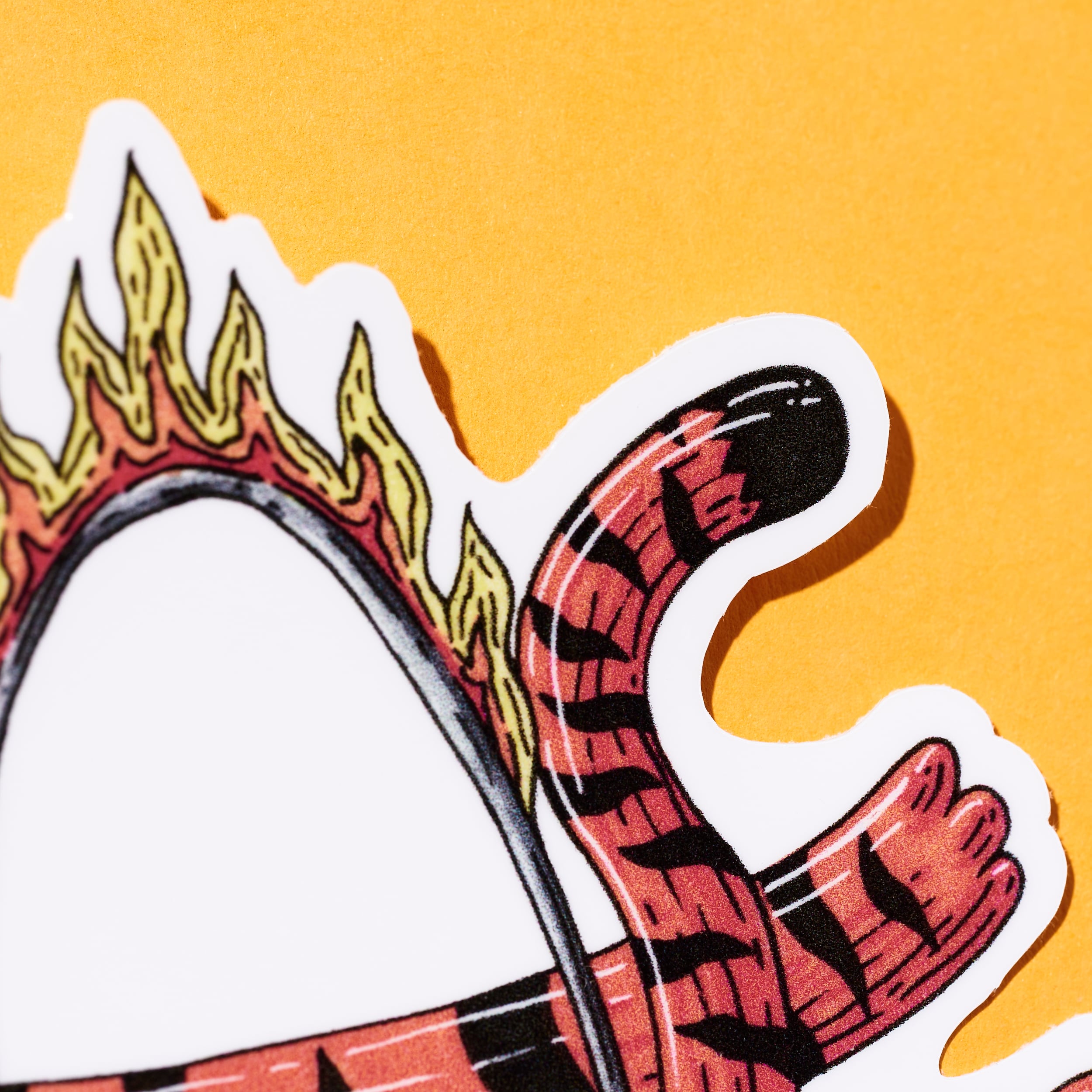 ステッカー/S-S-24_Freddy the Fantastic Tiger | MULGA THE ARTIST ASIA