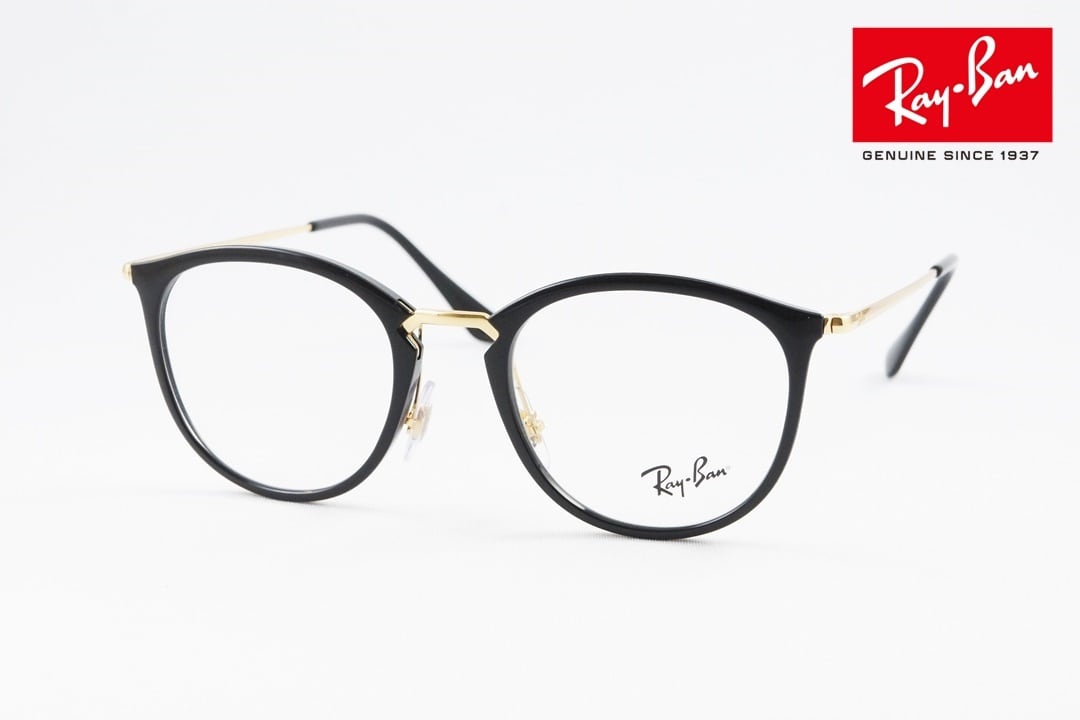 Ray-Ban クリア メガネ RX7140 2001 49サイズ 51サイズ ボスリントン