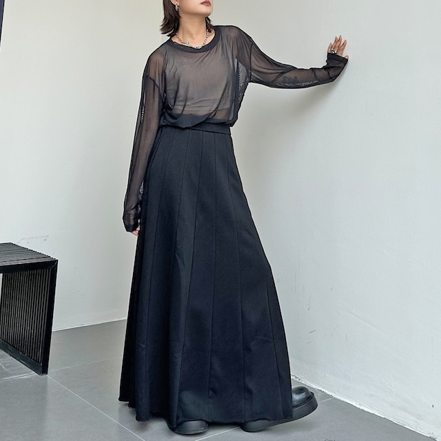 Multi Dart A-line Skirt 01349