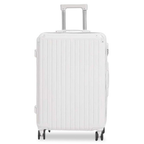 キャリーケース 46L シンプル ドリンクホルダー付き 多機能 小型 軽量 USBポート付き ダイヤル式ロック