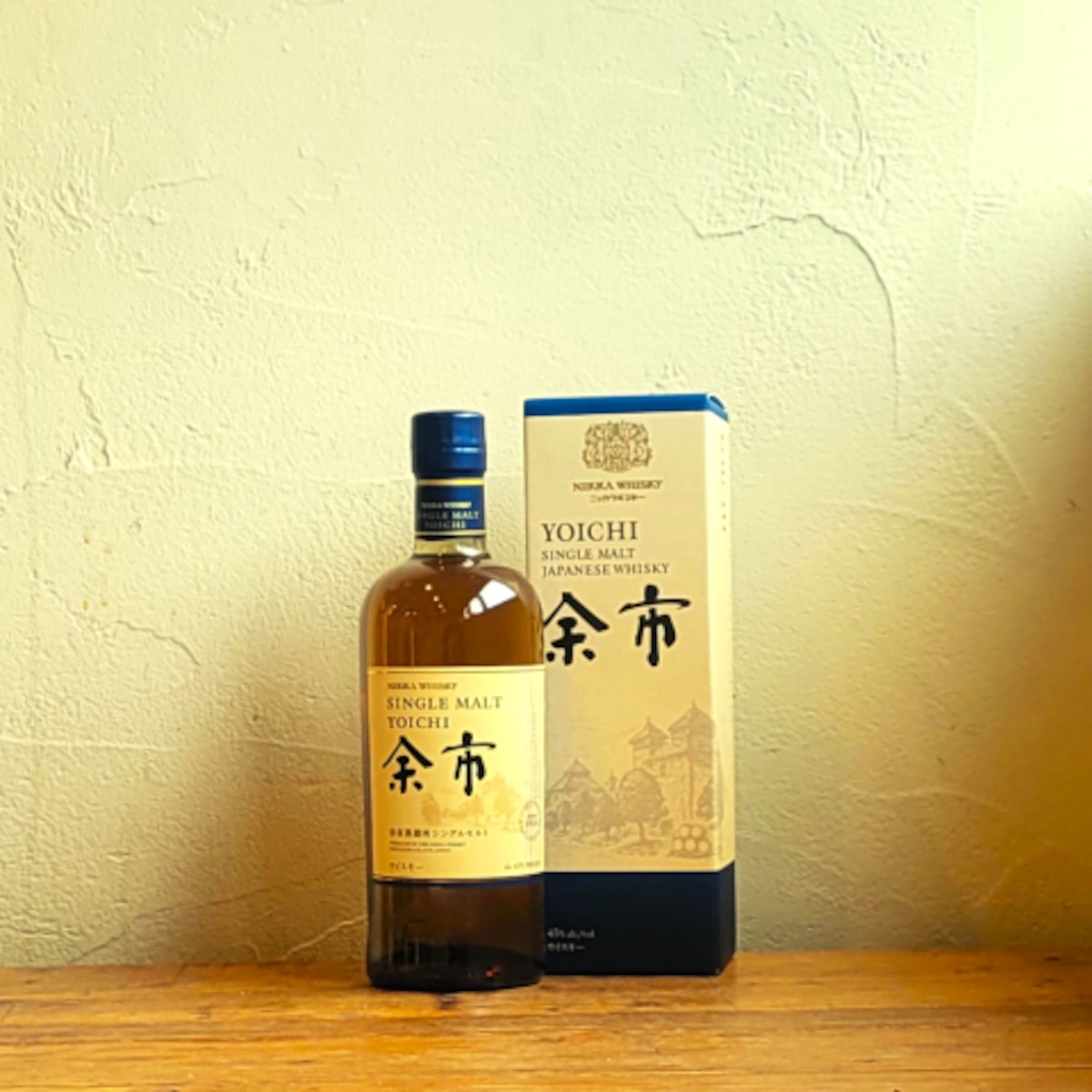 ニッカウィスキー】シングルモルト ウイスキー 余市 ギフトカートン
