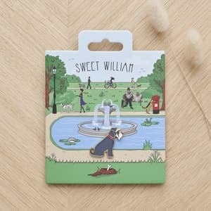 【sweet william(スイートウィリアム)】犬のピンバッジ /Dog Pin