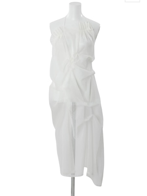 【25SS】Create Clair クリエイトクレイル / SPROUTING DRAPE APRON DRESS / ワンピース