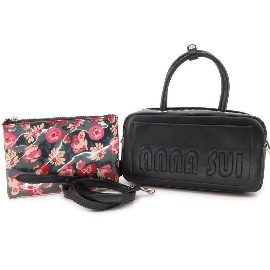 超美品 アナスイANNA SUI ボストンバッグ レザー 30-24071801 超美品 アナスイANNA SUI ボストンバッグ レザー 30-24071801