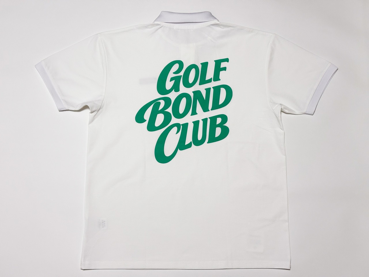 GOLF BOND CLUB BACK IMPACT POLO SHIRTS WHITE