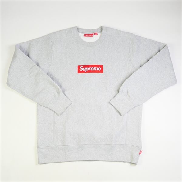 Supreme Box Logo Crewneck Grey Mサイズ