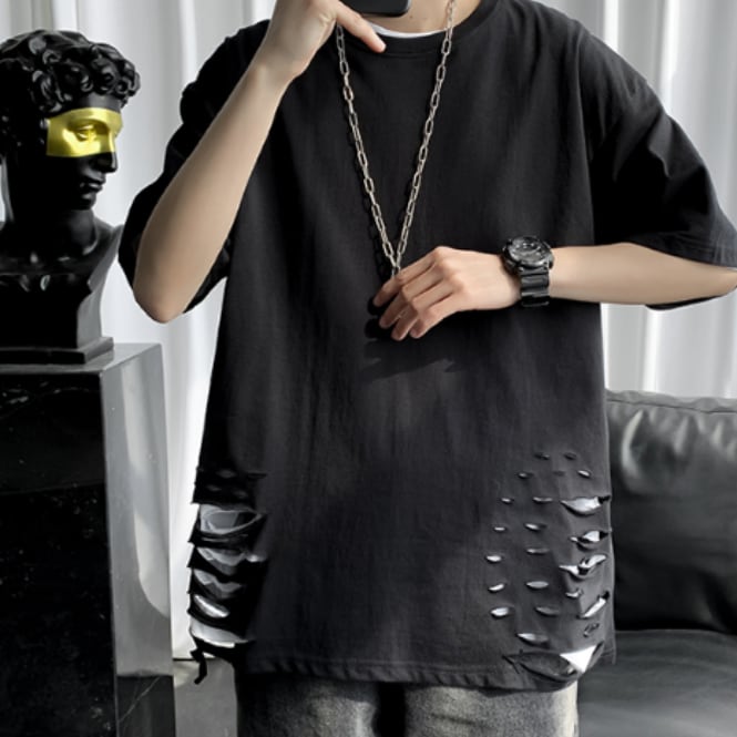 linen short sleeve broken port wind(MT1028)