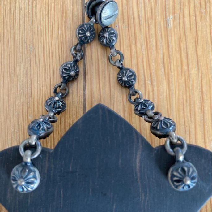 CHROME HEARTS クロムハーツ オブジェ クロス エボニー ラージクロス