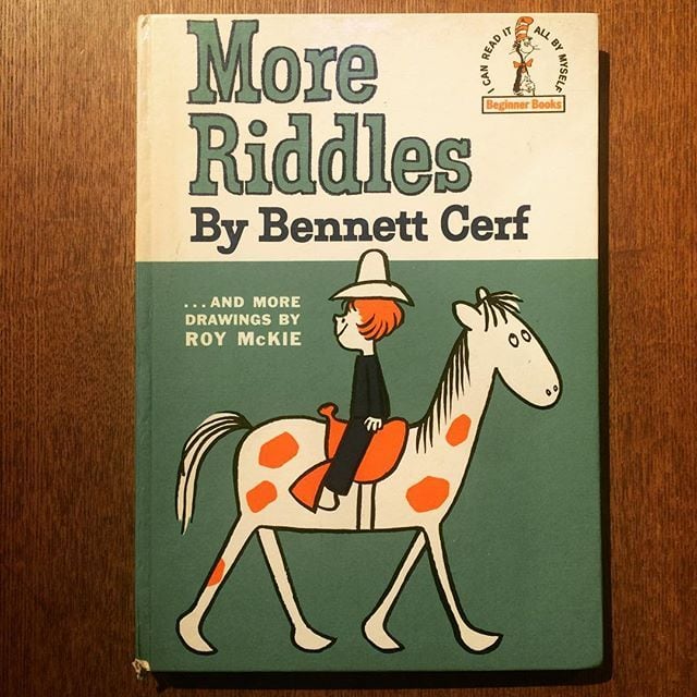 絵本「More Riddles／Bennett Cerf、Roy McKie」 - 画像1