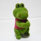 ミニマスコットクリップ　ソフビ　リゲイン　ワニ　キーホルダー　[&2]