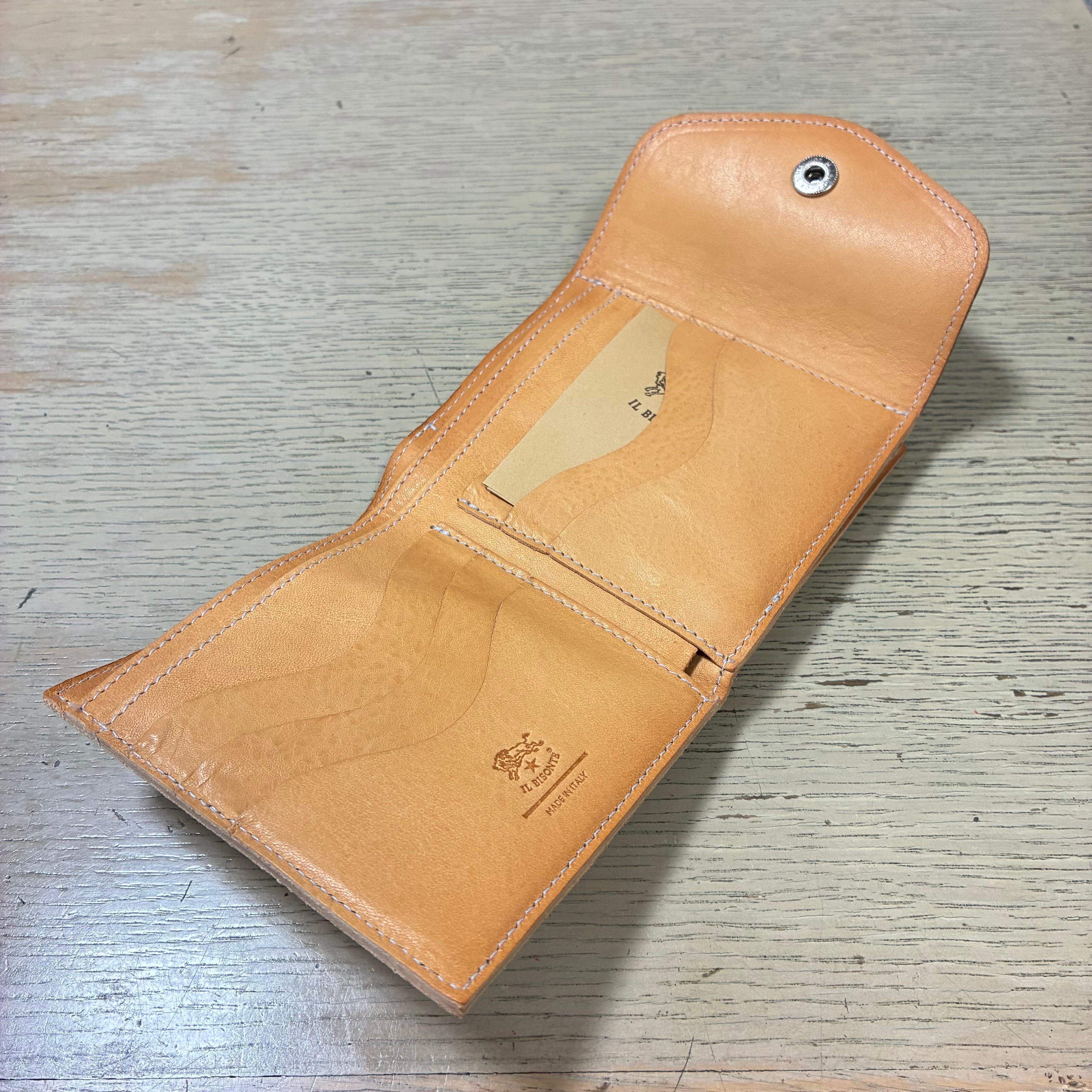 Since 1970 メダル コレクション IL BISONTE イルビゾンテ 2つ折りガマ