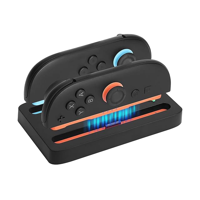 Growalleter Switch 2対応 ジョイコン2充電スタンド 急速チャージ 2A Growalleter Switch 2対応 ジョイコン2充電スタンド 急速チャージ 2A