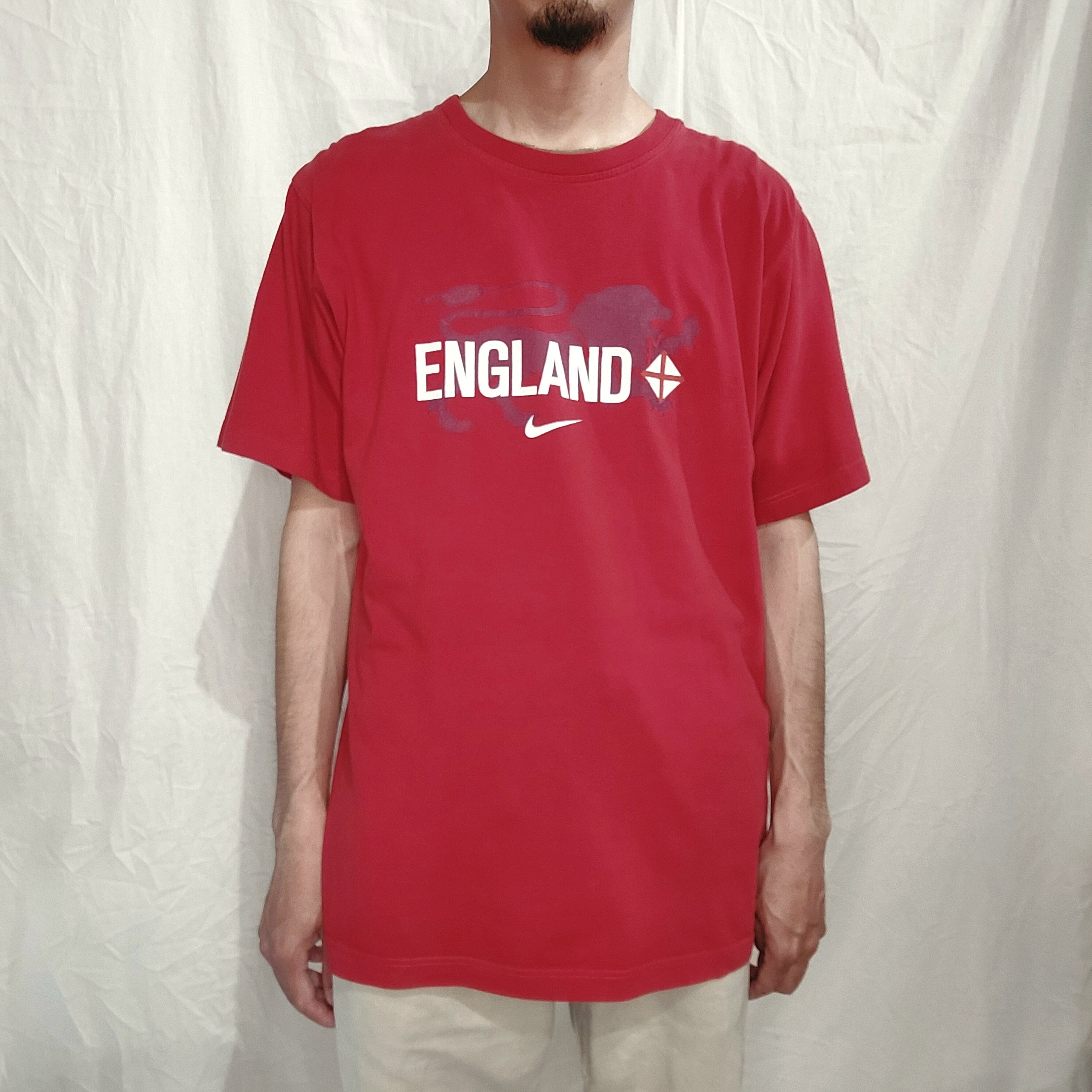 Euro NIKE ENGLAND T-shirt /Made In Greece [m-1503] ユーロナイキ