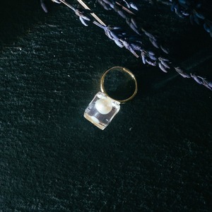 Freshwater pearl  ring