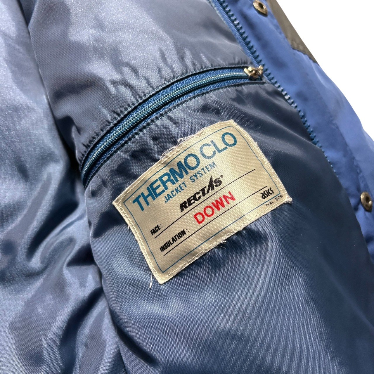 vintage MONCLER bicolor down jacket